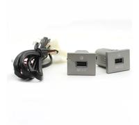 Console Presa USB Compatibile Con Ford Per Focus 2 2004-2010 Auto Dual QC3.0 Presa Ricarica Adattatore Alimentazione Presa Del Caricatore Adattatore porta USB AUX