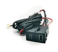 Console Presa USB Compatibile Con Isuzu Per D-Max 2021-2023 Auto Doppia Presa Ricarica Tipo C PD Presa Ricarica Adattatore Alimentazione Telefono Porta USB
