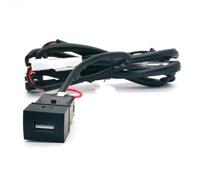 Console Presa USB Compatibile Con Mitsubishi Per Outlander 2023 12V 24V Auto Singolo Telefono Ricarica Adattatore Presa Interfaccia Porta USB