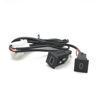 Console Presa USB Compatibile Con Per Golf 6 Per MK6 2006-2012 Auto Per Caricabatterie PD Carica Rapida Adattatore Ricarica Telefono Pulsante Di Presa Presa USB ausiliaria