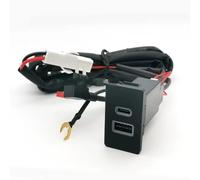 Console Presa USB Compatibile Con Toyota Per Corolla Per LC80 Telefono Per Auto Per Il Caricatore QC3.0 Per Il Tipo C PD Presa Di Alimentazione Di Ricarica Veloce Ricambi Auto