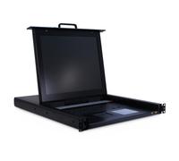 Console rack KVM Inter-Tech KVM-1708 17" 1280x1024 8 server USB PS/2