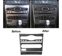 Console Radio Cover Auto Clima Console per Infiniti G37 Berlina 2010-13 Interno