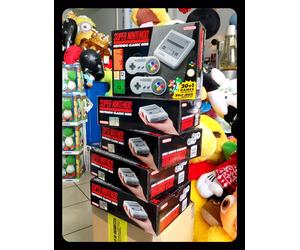 CONSOLE SNES NINTENDO CLASSIC MINI SUPER NES 21 GIOCHI INCLUDED BRAND NEW SEALED