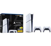 SONY PlayStation 5 Digital Edition E Slim + 2 DualSense White