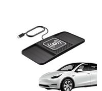 Console Station - Non-Slip Charging Plate for Energizing | Magnetic Alignment Ring with Multi-Device Coil, Universal Electronic Supplies for Driving, Working, Hauling and Traveling