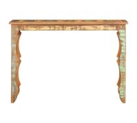 Console Table 110x40x76 cm in Solid Reclaimed Wood, que Style | Handcrafted, waxed finish, unique grain, eco-friendly reclaimed timber, versatile hall or living room use