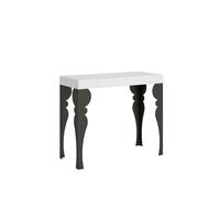 Consolle 90x40 cm allungabile a 196 cm PAXON SMALL Bianco Frassino