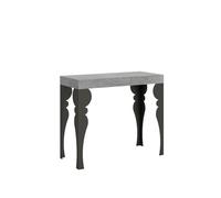 Consolle 90x40 cm allungabile a 196 cm PAXON SMALL Cemento