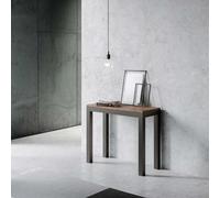 Consolle 90x40 cm allungabile a 300 cm EVERYDAY EVOLUTION Noce