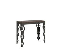 Consolle 90x40 cm allungabile a 300 cm KARAMAY EVOLUTION Noce