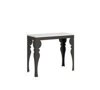 Consolle 90x40 cm allungabile a 300 cm PAXON EVOLUTION Bianco Frassino