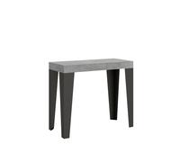 Consolle Allungabile 90-196x40x77 cm in Nobilitato Grigio