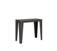 Consolle Allungabile 90-300x40x77 cm in Nobilitato Marrone