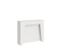 Itamoby - Consolle Allungabile 90x25/211 Cm Anea - Bianco Frassino - SPEDIZIONE GRATUITA