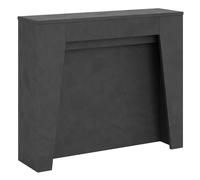 Consolle Allungabile 90x25/211 cm Pannelli in Nobilitato Anea Antracite