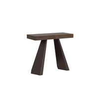 Consolle allungabile 90x40/196 cm Diamante Small Premium Noce telaio Orso