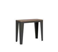 Consolle allungabile 90x40/196 cm Flame Small Evolution Quercia Natura telaio An