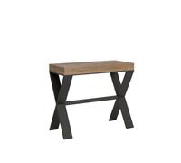 Consolle allungabile 90x40/196 cm Xenia Small Premium telaio Antracite
