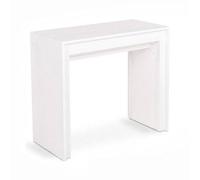 Consolle Allungabile 90x42,5/302,5xH76 cm in Mdf laccato Pinocchio Bianco