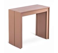 Consolle Allungabile 90x42,5/302,5xH76 cm in Mdf laccato Pinocchio Tortora