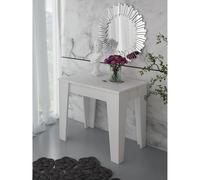 Consolle Allungabile Moderna Tavolo Estensibile Da 54 A 306 cm Con 6 Allunghe Ideale Per 14 posti Salvaspazio Guide In Metallo Design Per Soggiorno Salotto Cucina Ingresso Bianco