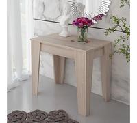 Consolle Allungabile Moderna Tavolo Estensibile Da 54 A 306 cm Con 6 Allunghe Ideale Per 14 posti Salvaspazio Guide In Metallo Design Per Soggiorno Salotto Cucina Ingresso Rovere