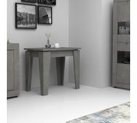 Consolle allungabile Natron cemento 50x90 cm