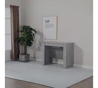 Consolle allungabile Ofelia colore grigio cemento