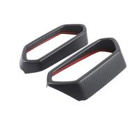 Consolle centrale dell'auto Adesivi Decorativi Per Cornice Uscita Dell'aria Laterale Cruscotto Vera Fibra Carbonio Per Lamborghini Per URUS 2018-2021 Adesivi interni della console(Matte carbon fiber)