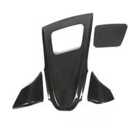 Consolle centrale dell'auto Adesivi Decorativi Per Cruscotto Auto In ABS Per Chevrolet Per Corvette C8 Stingray Z51 Z06 2020-2023 Adesivi interni della console(Carbon Fiber)