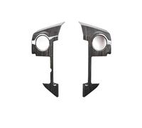 Consolle centrale dell'auto Adesivi Decorativi Per Land Per Rover Discovery 4 LR4 RR Sport 10-13 Freelander 2 2013-2015 Adesivi interni della console(Black wood grain)
