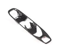 Consolle centrale dell'auto Adesivi Per Pulsante Del Cambio Per Console Auto Per Chevrolet Per Corvette C8 2020-2024 Adesivi interni della console(Carbon fiber)
