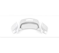 Consolle centrale dell'auto Per Benz B Per GLB Classe Per GLA W247 X247 2020-2023 Rivestimento Bracciolo Della Console ABS Pulsante Interruttore Adesivi interni della console(D'argento)