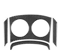Consolle centrale dell'auto Per Benz Per Maybach Classe S W222 2013-2020 Pannello Portabicchieri Posteriore Automatico Fibra Carbonio Accessorio Decorativo Per Auto Adesivi interni della console(Nero)