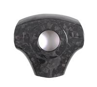 Consolle centrale dell'auto Per Chevrolet Per Corvette C6 2005-2013 Adesivo Decorativo Per Volante In Vera Fibra Carbonio(Forged pattern)