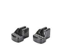 Consolle centrale dell'auto Per Ford Per Mustang 2015 In Poi Adesivi Per Volante In Fibra Carbonio ABS Maniglia Leva Cambio Copertura Ornamentale Adesivi interni della console(Door limiter cover)