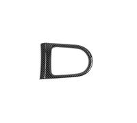 Consolle centrale dell'auto Per Ford Per Mustang 2015 In Poi Adesivi Per Volante In Fibra Carbonio ABS Maniglia Leva Cambio Copertura Ornamentale Adesivi interni della console(Gear Cover)