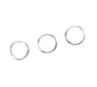 Consolle centrale dell'auto Per Hummer H3 2005-2009, Manopola Regolazione Dell'aria Condizionata Lega Alluminio Per Auto Anello Decorativo Accessori Per Auto