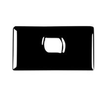 Consolle centrale dell'auto Per Hummer H3 2006 2007 2008-2010 Pulsante Freno Auto Interruttore Freno Cornice Copertura Adesivi Nero Pianoforte