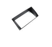 Consolle centrale dell'auto Per Jaguar F-TYPE 2013-18 Adesivo Decorativo Per Cornice Per Schermo Navigazione Per Console Centrale Auto ABS Carbon Adesivi interni della console(Style A Matte Black)