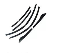 Consolle centrale dell'auto Per Lynk Co 01 2017-2021 Striscia Protettiva Per Finestrino Superiore Striscia Rivestimento Per Auto Adesivo Protettivo Esterno(17-20 Bright black)