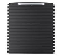 Consolle centrale per braccioli, coperchio scorrevole in plastica, beige/nero, 39870905, ricambio per Volvo S80 2007-2014, XC70 2008-2014 e S70 2008-2010, rivestimento interno per console centrale