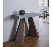 Consolle DIAMANTE PREMIUM Cemento telaio Orso allungabile a 300 cm