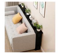 Consolle dietro divano Behind Couch Table Skinny, Wood Sofa Tables Narrow Long 31 39 47 59 Inches, Narrow Console Table for Entryway Hallway Living Room Decor(Black,47.2x3.9x25.6in/120x10x65cm)