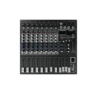 Consolle DJ, Mixer DJ a 8 canali con 16 effetti di riverbero DSP Mixer USB BT 5.0 USB for registrazione su PC Microfoni