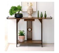 Consolle In Stile Giapponese, Tavolino In Bambù Tavolino Da Divano Stretto E Lungo Tavolino Da Ingresso Vintage Tavolino Da Divano In Stile Zen Per Corridoio, Ingresso, Soggiorno(With Drawer,82x31x83c