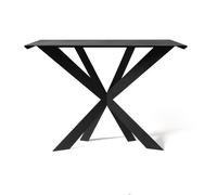 consolle in stile moderno exsodus zeus Nero in Ferro 110x35x80cmh