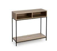 Consolle Ingresso Design Eco Life Legno MDF Bambu Naturale 120x37x83cm