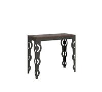 Consolle KARAMAY SMALL EVOLUTION Noce allungabile a 196 cm